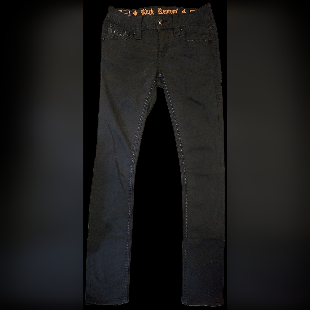 Rock Revival Black Skinny Jeans